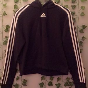 Adidas Cropped Hoodie